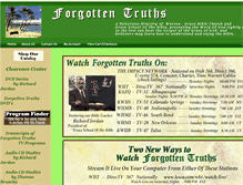 Tablet Screenshot of forgottentruths.com